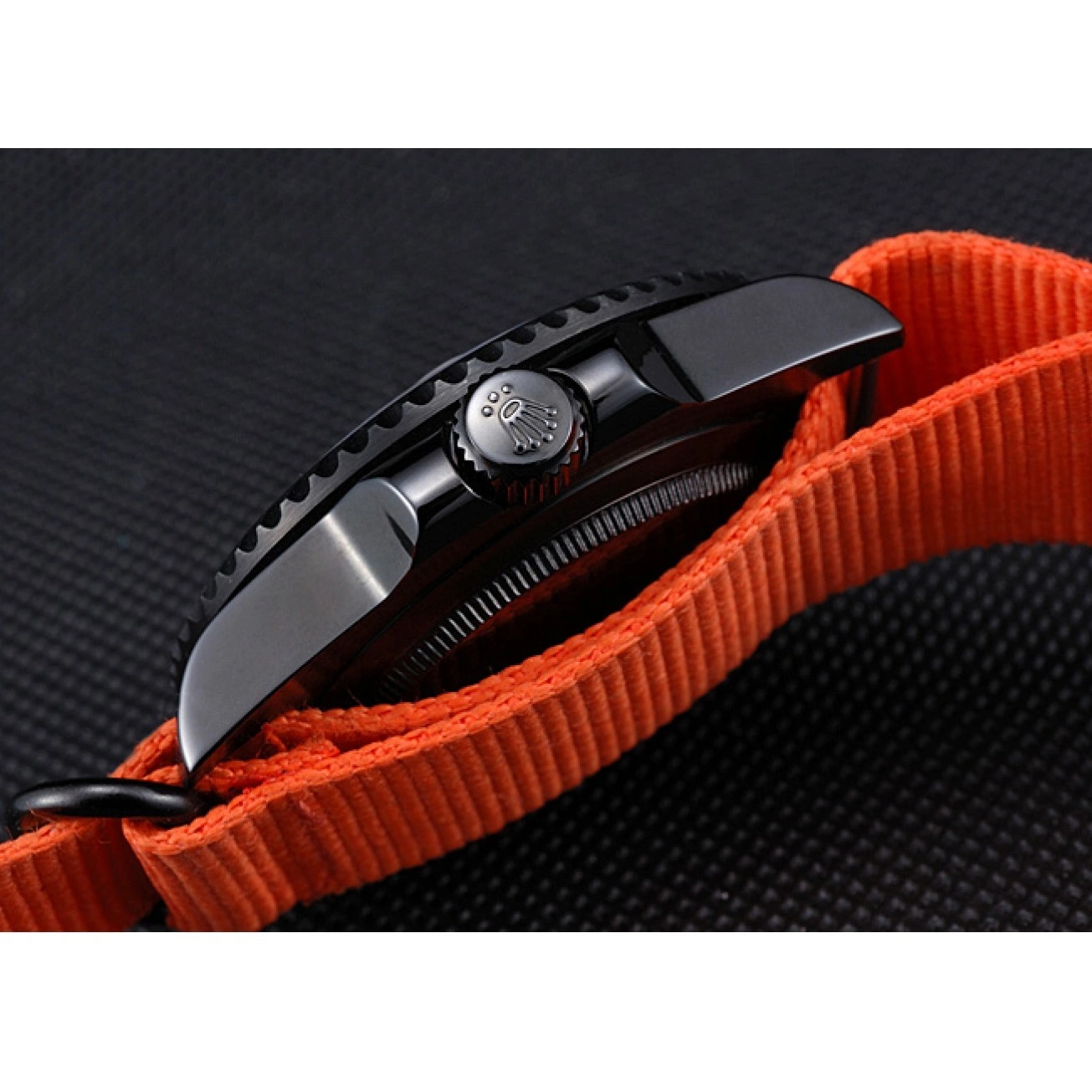 Good Copy Rolex Watches 622011 Nylon Submariner Stealth Strap Rolex Orange 0712